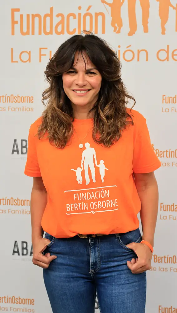 Fabiola Martínez, con la Fundación Bertín Osborne