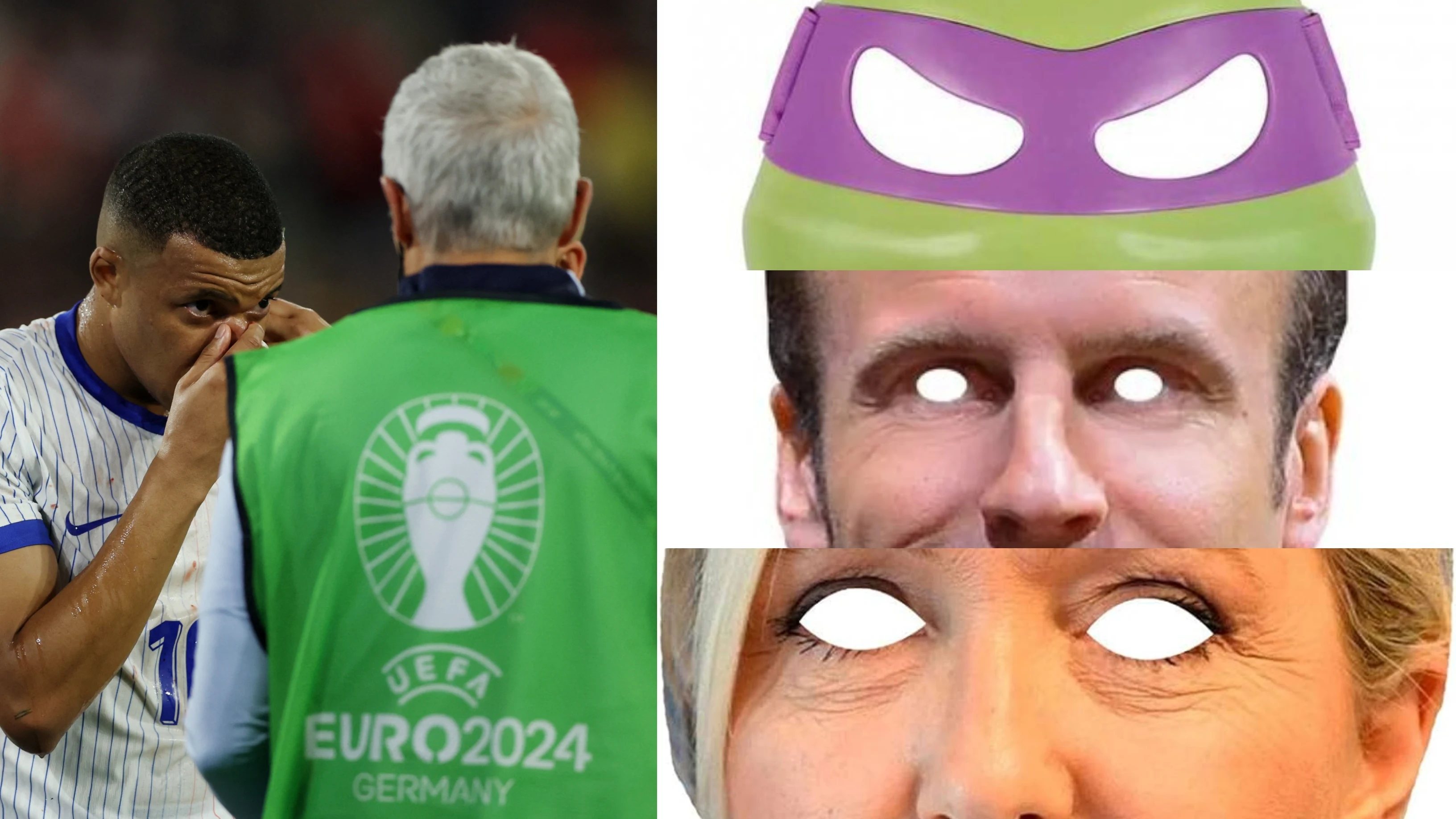 Kylian Mbappé y las propuestas de máscaras de sus seguidores Kylian Mbappé y las propuestas de máscaras de sus seguidores