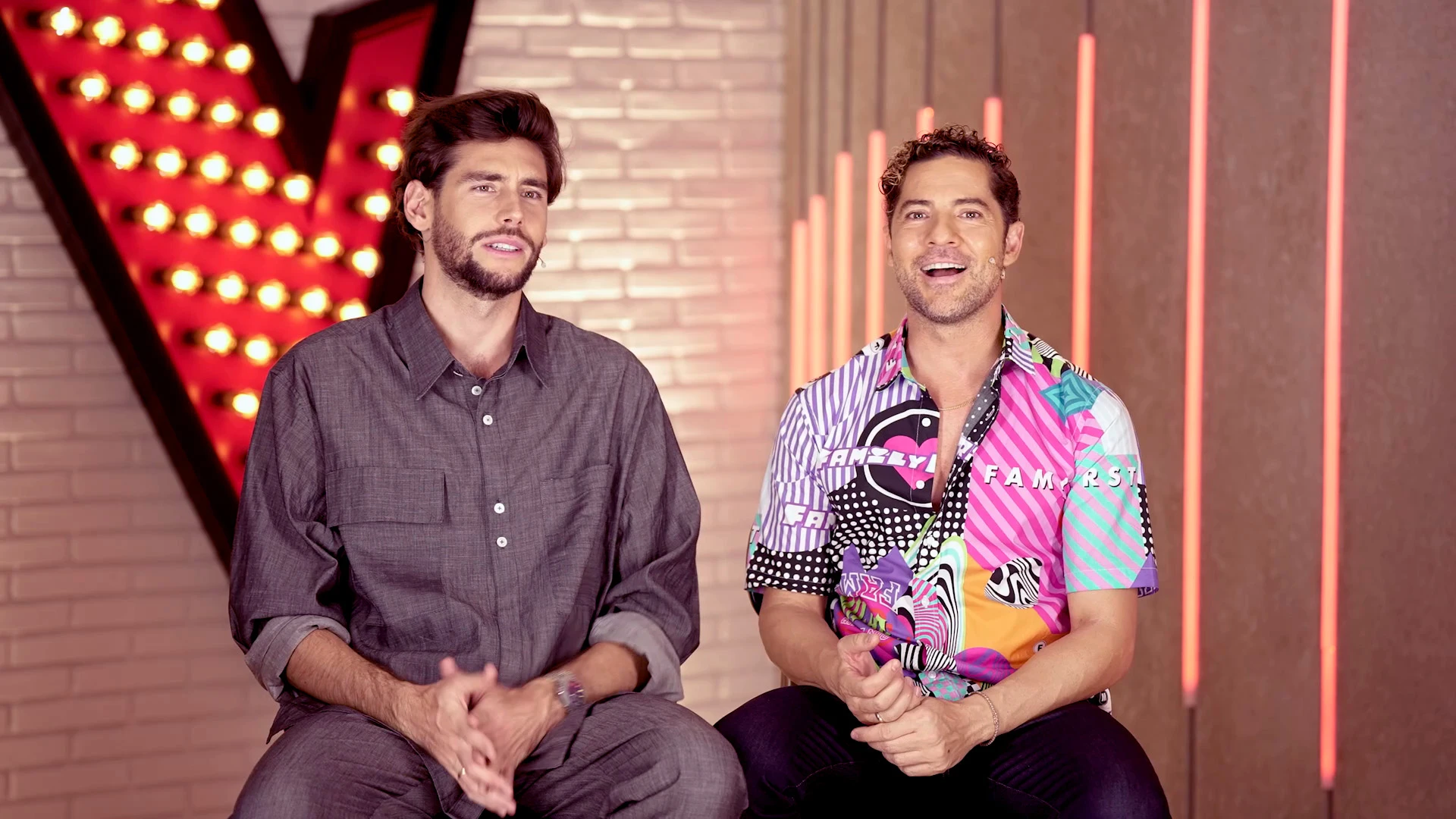 &Aacute;lvaro Soler y David Bisbal