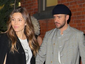 Jessica Biel y Justin Timberlake en Nueva York