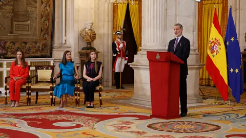Discurso del rey Felipe VI en el Palacio Real