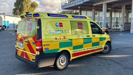 Una ambulancia del Summa 112. Una ambulancia del Summa 112.