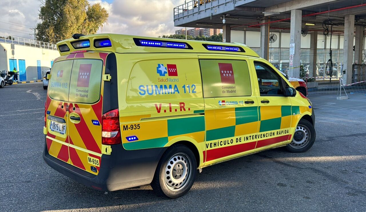 Una ambulancia del Summa 112.