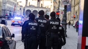 Polic&iacute;a alemana