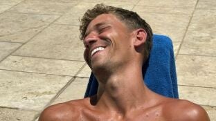 Marcos Llorente, jugador del Atl&eacute;tico de Madrid, durante sus vacaciones de verano