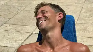 Marcos Llorente, jugador del Atlético de Madrid, durante sus vacaciones de verano Marcos Llorente, jugador del Atlético de Madrid, durante sus vacaciones de verano