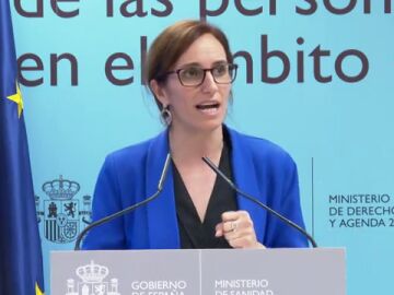  Mónica García, ministra de Sanidad