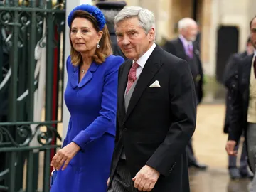 Los padres de Kate Middleton, Carole y Michael Los padres de Kate Middleton, Carole y Michael