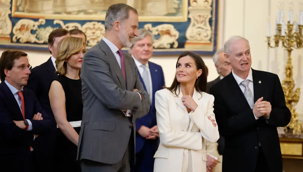 Las miradas de complicidad de Felipe y Letizia