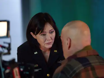 Shannen Doherty y Bruce Willis en 2021 Shannen Doherty y Bruce Willis en 2021