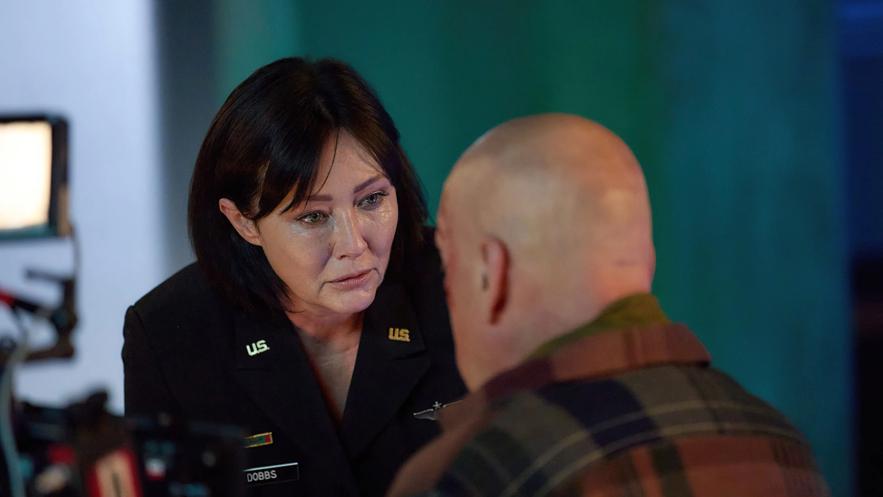 Shannen Doherty y Bruce Willis en 2021