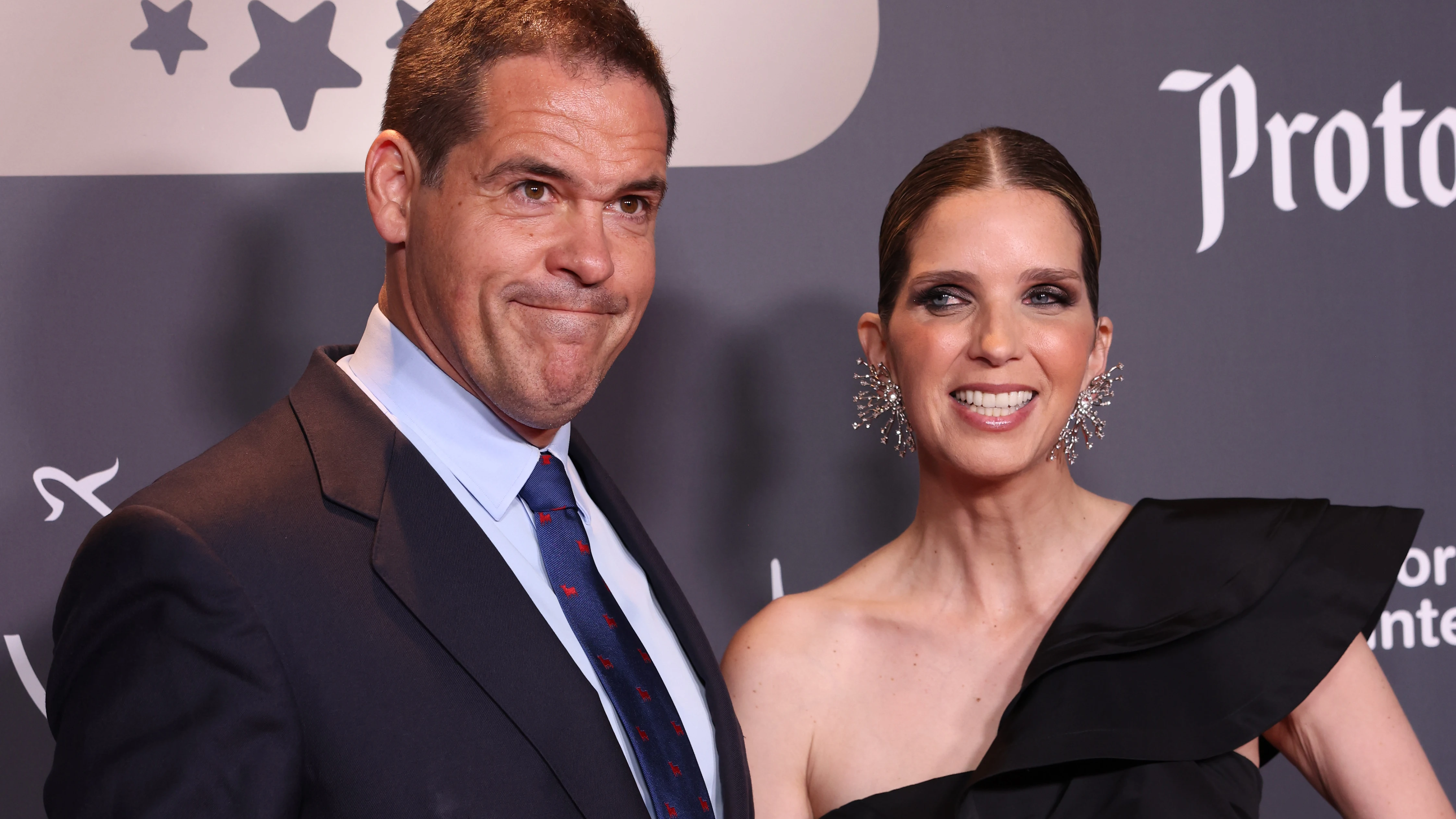 Luis Alfonso de Borb&oacute;n y Margarita Vargas en los Beef Awards