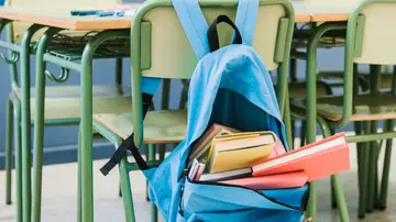 Silla en un aula Silla en un aula