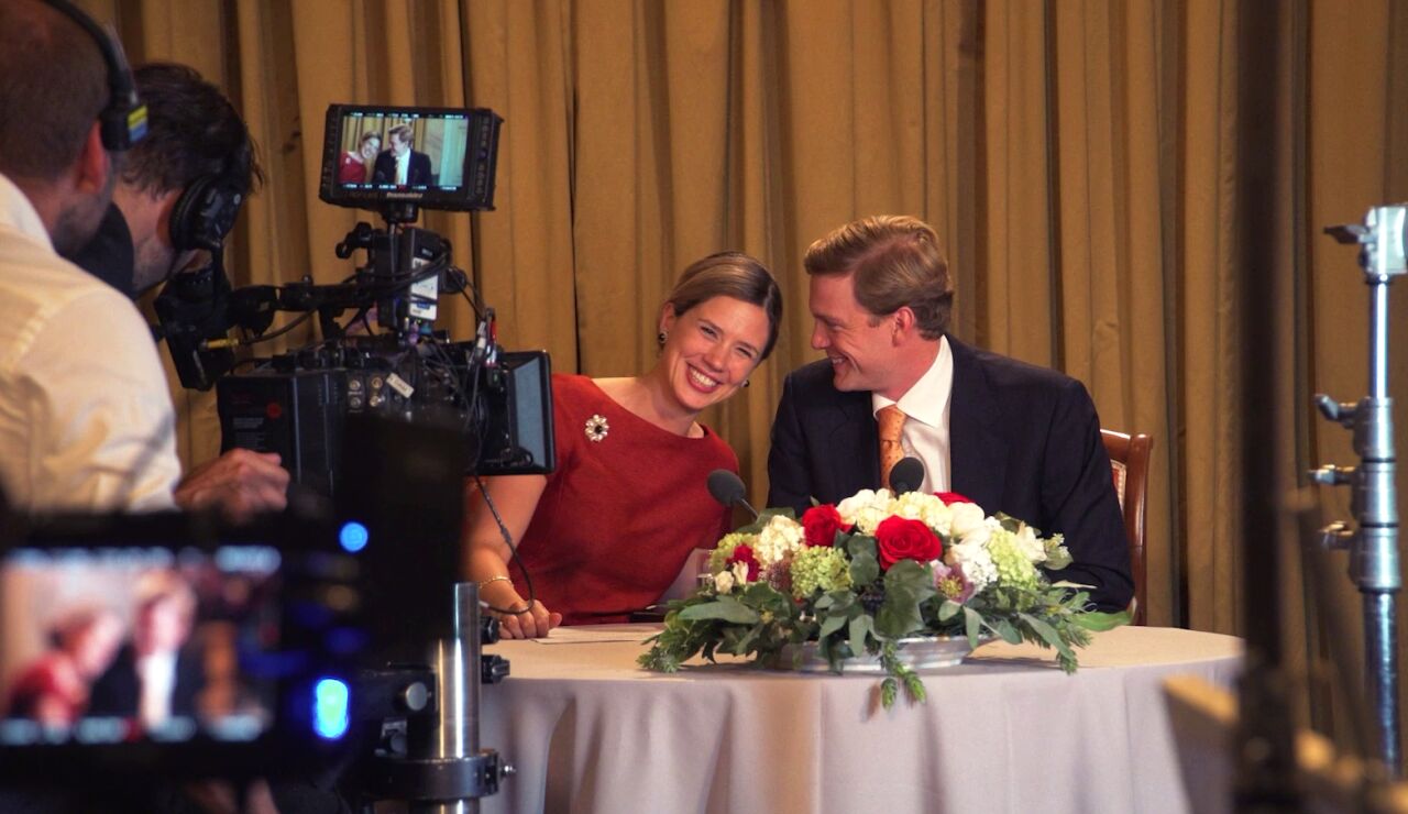 As&iacute; fue el rodaje de M&aacute;xima: la conexi&oacute;n entre Delfina Chaves y Martijn Lakemeier detr&aacute;s de c&aacute;maras