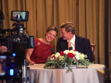 As&iacute; fue el rodaje de M&aacute;xima: la conexi&oacute;n entre Delfina Chaves y Martijn Lakemeier detr&aacute;s de c&aacute;maras