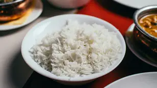 Plato con arroz