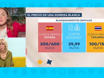 El precio de una sonrisa blanca.