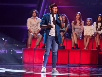 La espectacular garra flamenca de Rafael deja sin aliento el plató de La Voz Kids La espectacular garra flamenca de Rafael deja sin aliento el plató de La Voz Kids