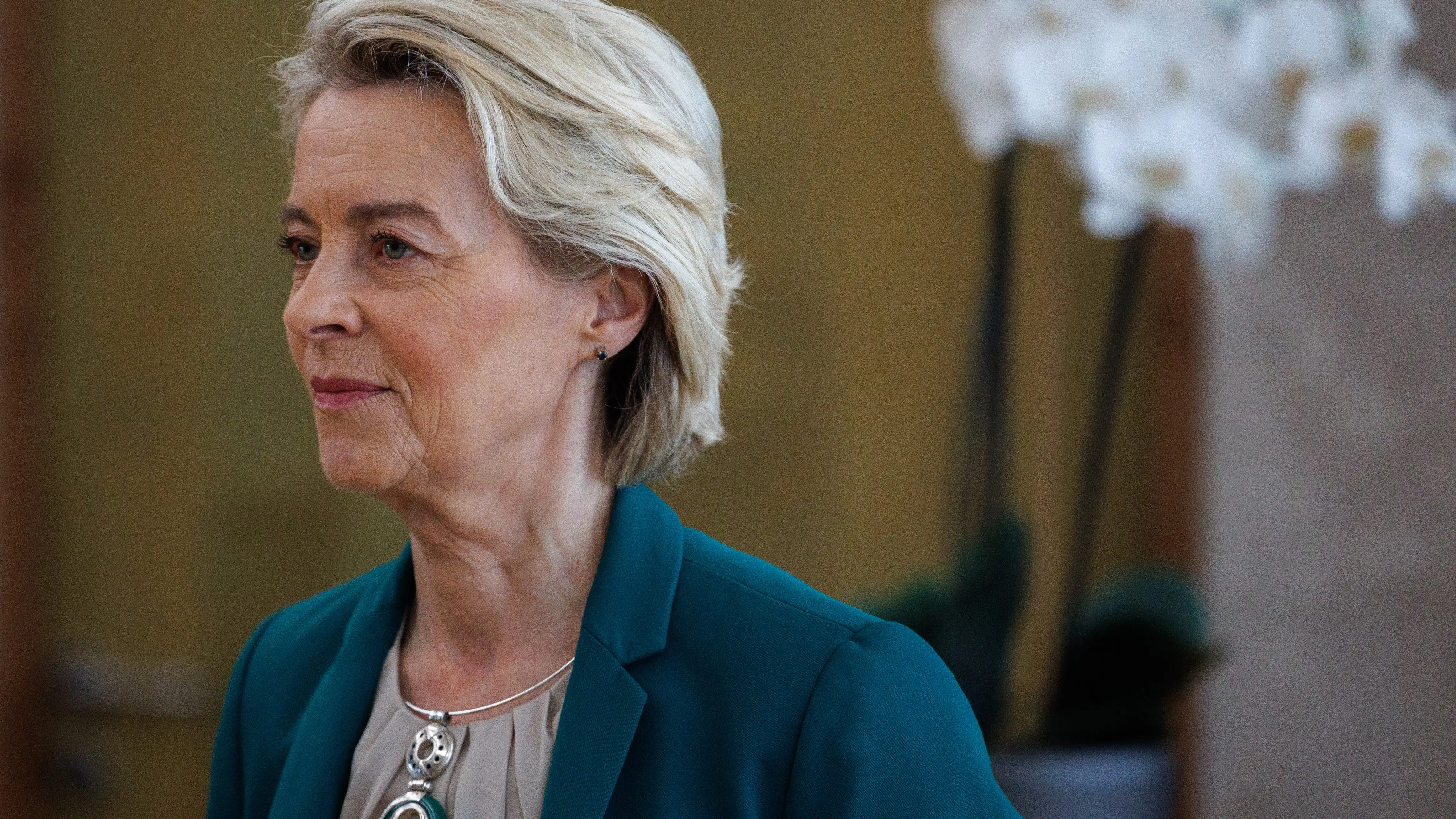 La presidenta de la Comisión Europea, Ursula von der Leyen La presidenta de la Comisión Europea, Ursula von der Leyen