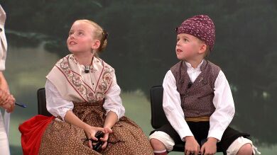 Sergio y María, eminencias de la jota aragonesa a sus 8 años: 
