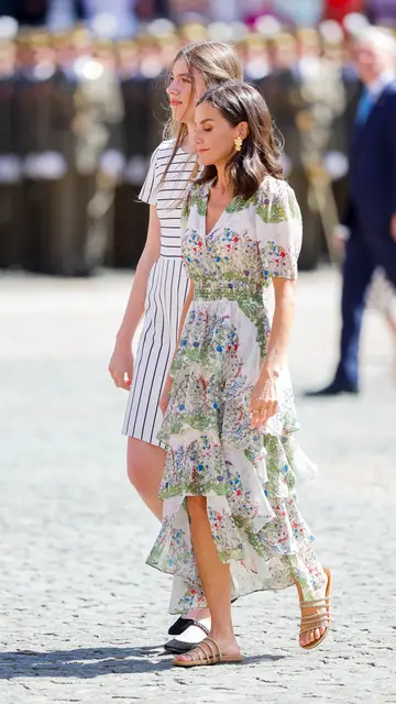La reina Letizia y la infanta Sofía en Zaragoza La reina Letizia y la infanta Sofía en Zaragoza