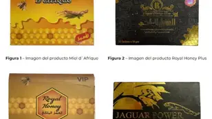 Sanidad retira los productos Miel d&#39;Afrique, Royal Honey VIP, Jaguar Power y Royal Honey Plus por contener sildenafilo