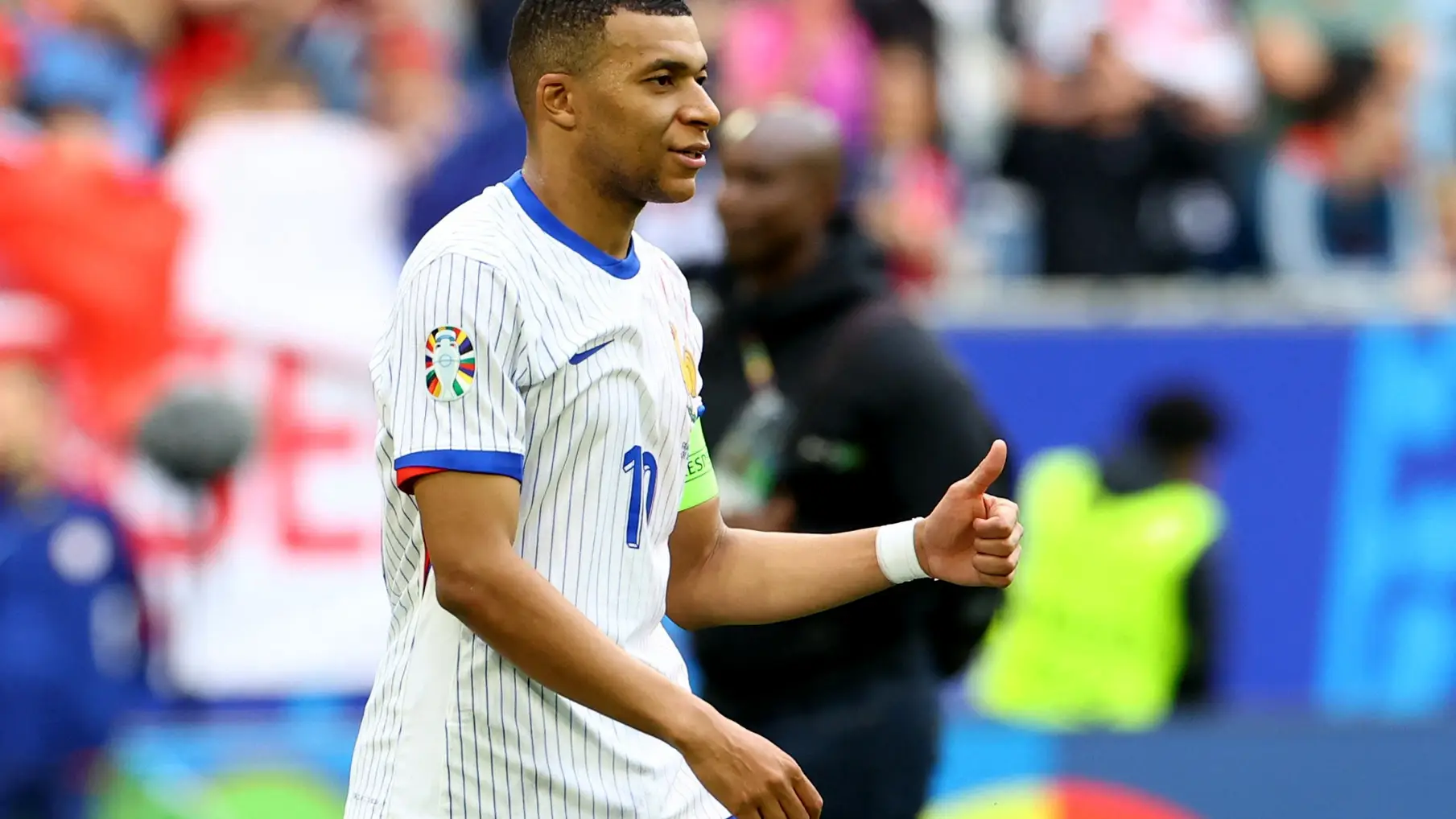 Kylian Mbapp&eacute;, en el partido ante B&eacute;lgica de octavos de final