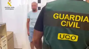Imagen del fugitivo escocés detenido este jueves en Nerja, Málaga