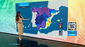 Mercedes Martín alerta de la "caída de temperaturas"