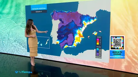Mercedes Martín alerta de la "caída de temperaturas"