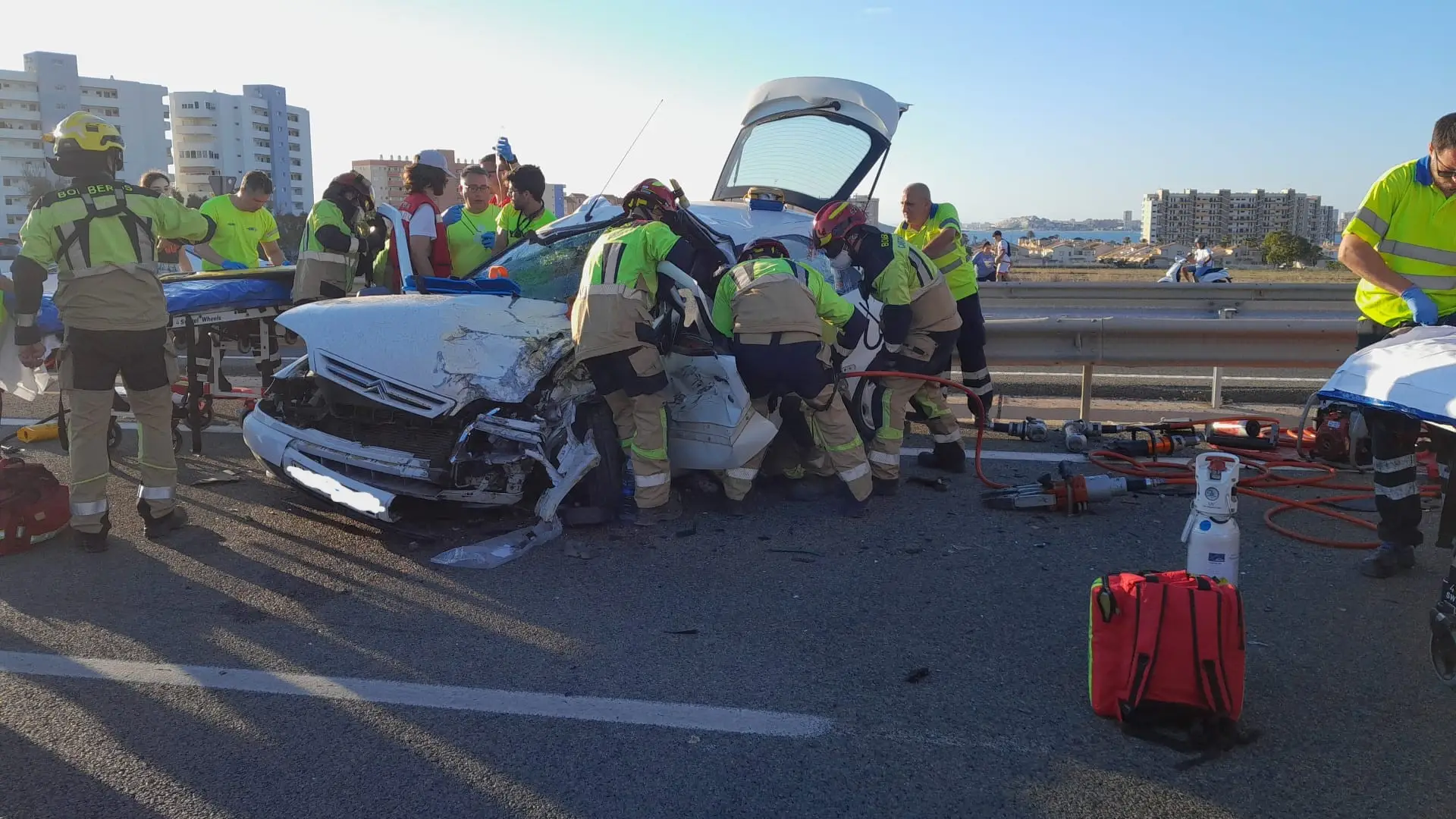 Accidente en La Manga Accidente en La Manga