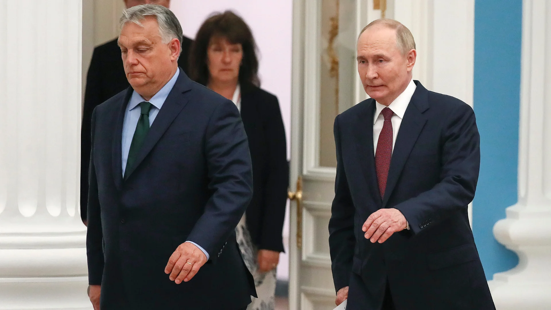 Putin y Orb&aacute;n.