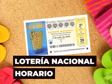 Horario y dónde ver el Sorteo Extraordinario de Vacaciones de la Lotería Nacional