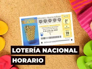 Horario y dónde ver el Sorteo Extraordinario de Vacaciones de la Lotería Nacional Horario y dónde ver el Sorteo Extraordinario de Vacaciones de la Lotería Nacional