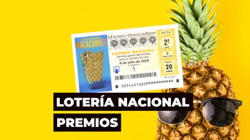 Premios del Sorteo Extraordinario de Vacaciones de la Lotería Nacional