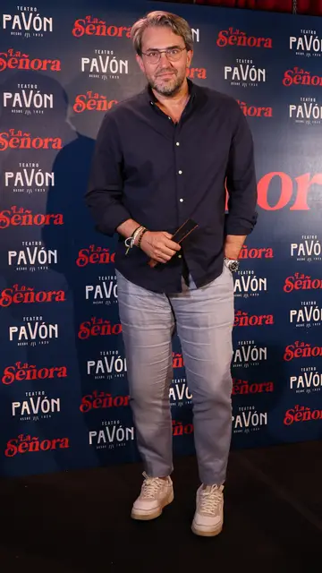 Máximo Huerta en el estreno de la obra de teatro de Bibiana Fernández Máximo Huerta en el estreno de la obra de teatro de Bibiana Fernández