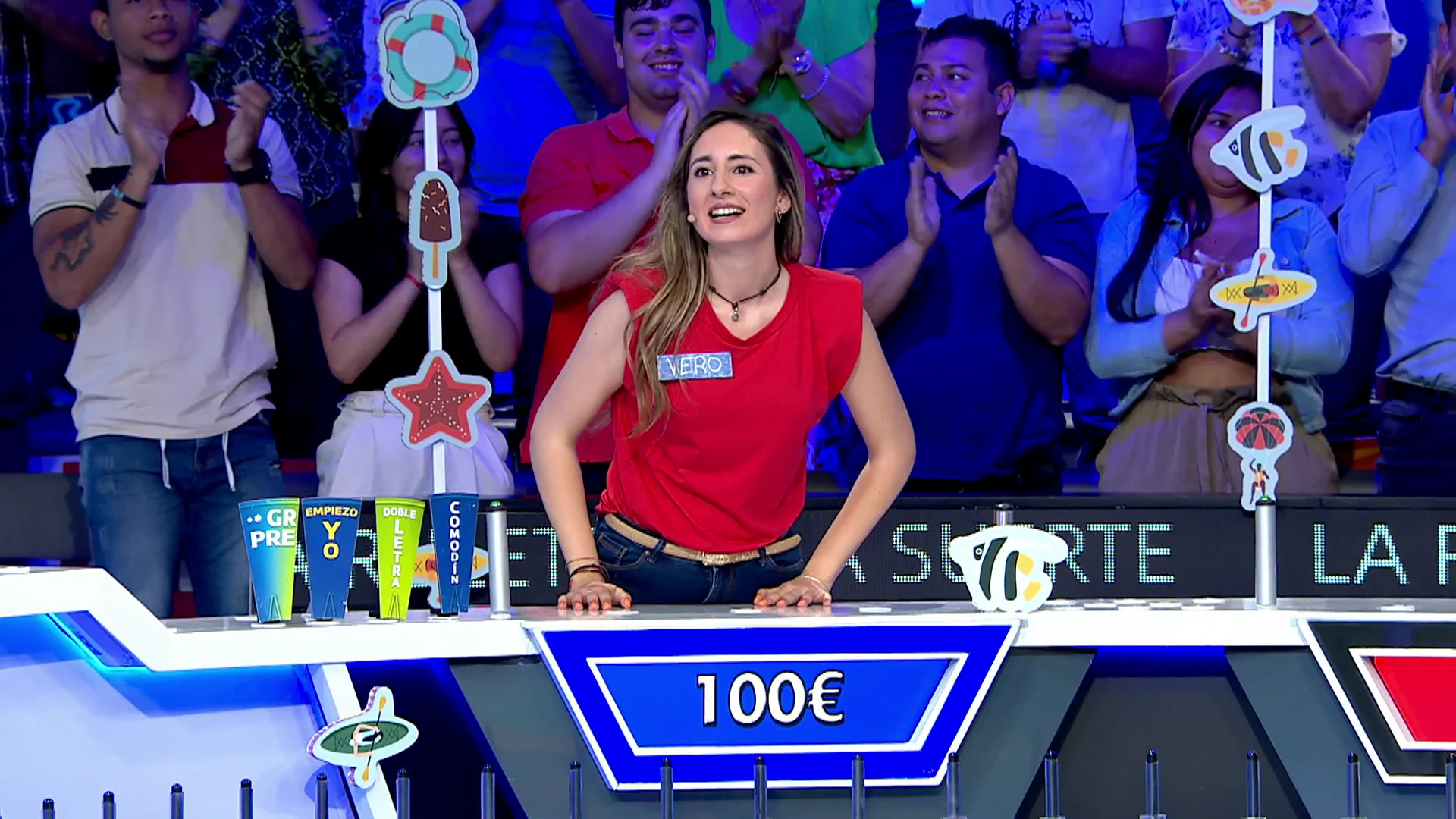 ¡Vero se convierte en la envidia de todo concursante! Cae en el gajo de los 1.000 euros ¡Vero se convierte en la envidia de todo concursante! Cae en el gajo de los 1.000 euros