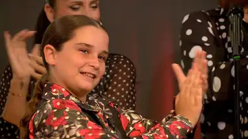Izan conquista con 11 años cada escenario que pisa con su baile flamenco: "Me da mucha alegría"