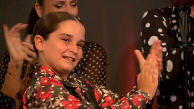 Izan conquista con 11 años cada escenario que pisa con su baile flamenco: 