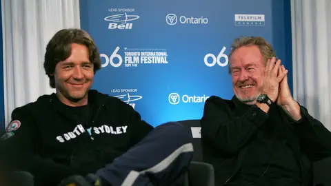 Russell Crowe y Ridley Scott Russell Crowe y Ridley Scott