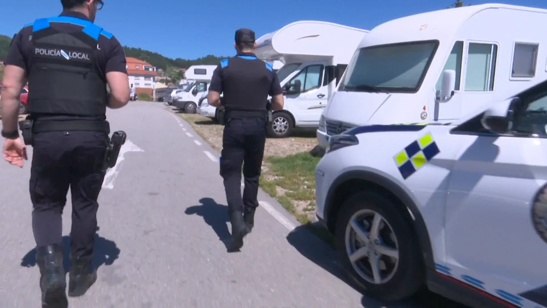 Invasi&oacute;n de caravanas