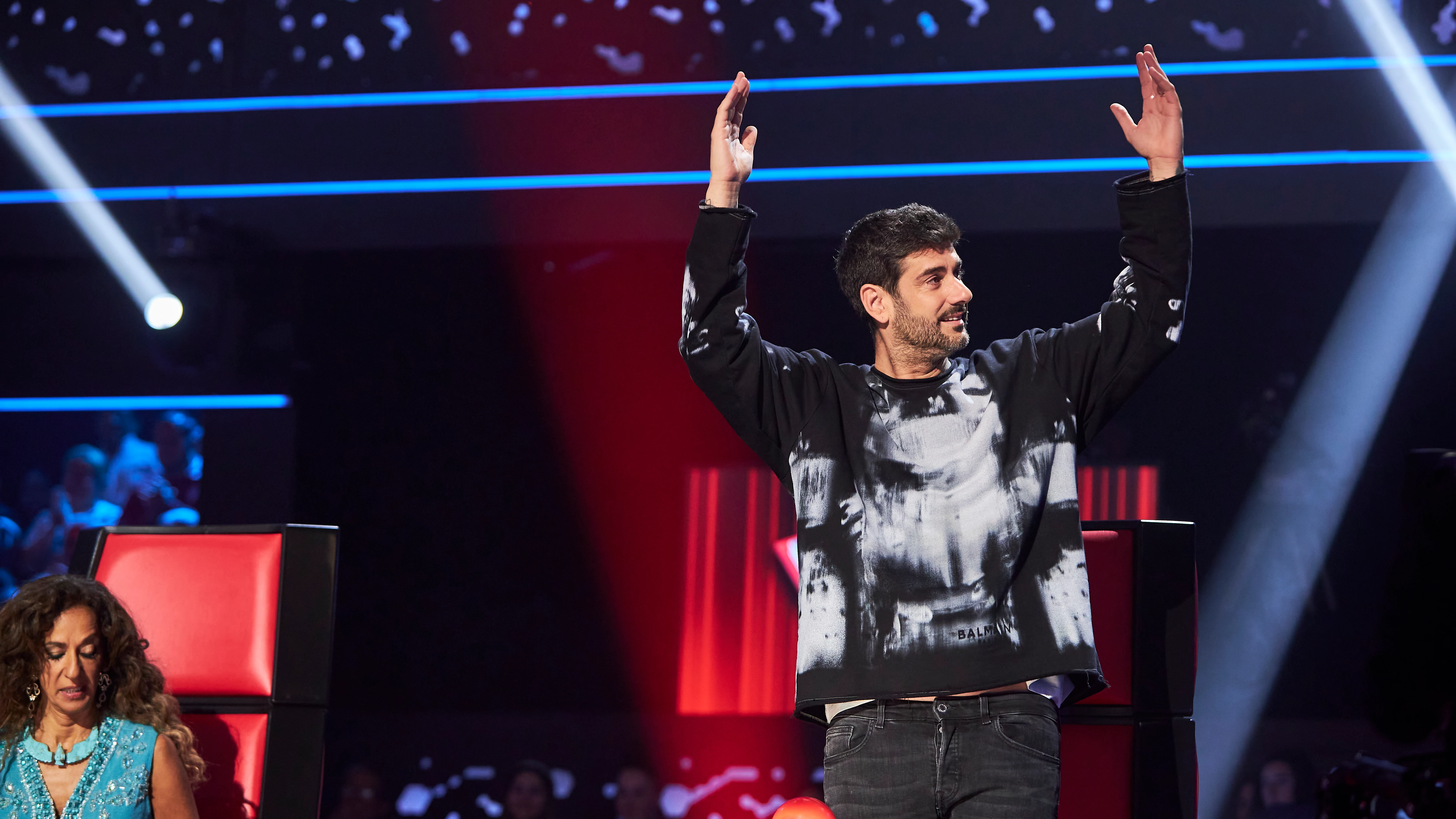 Melendi consigue callar el plató de La Voz Kids para cantar ‘Tu jardín con enanitos’ Melendi consigue callar el plató de La Voz Kids para cantar ‘Tu jardín con enanitos’
