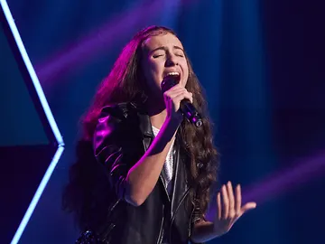 Paula vence los nervios al cantar por Leona Lewis en la Semifinal de La Voz Kids Paula vence los nervios al cantar por Leona Lewis en la Semifinal de La Voz Kids