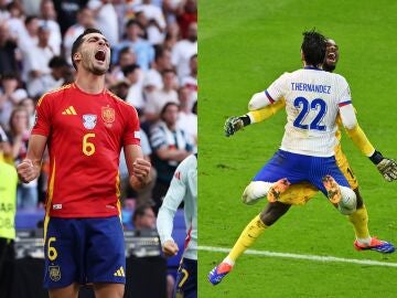 Mikel Merino y Theo Hernández, dos de los héroes de España y Francia en el pase a semifinales de la Eurocopa 2024