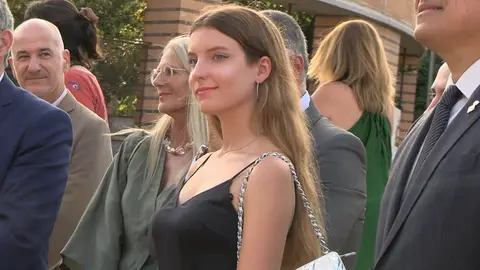 Carmen Thyssen en su primer acto público Carmen Thyssen en su primer acto público