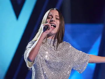 Vera ilumina el plató de La Voz Kids con una complicada versión de ‘Rise up’ Vera ilumina el plató de La Voz Kids con una complicada versión de ‘Rise up’