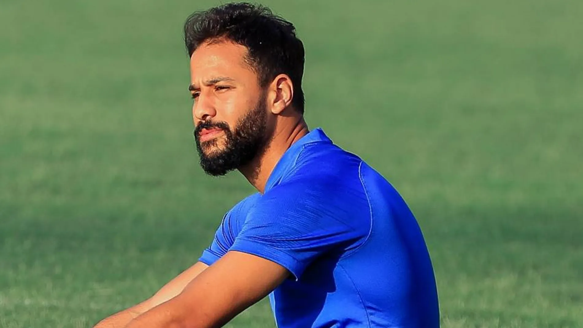 El futbolista Ahmed Refaat en una imagen de sus redes sociales El futbolista Ahmed Refaat en una imagen de sus redes sociales