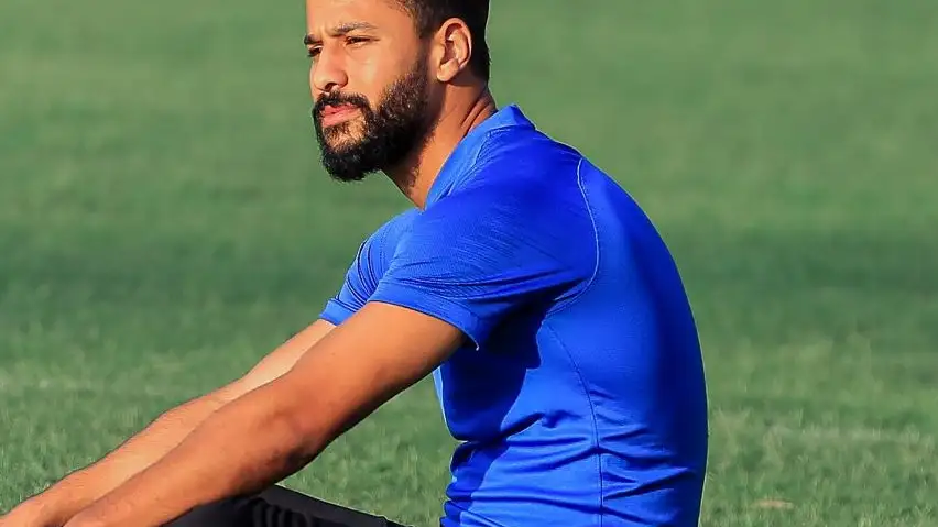 El futbolista Ahmed Refaat en una imagen de sus redes sociales El futbolista Ahmed Refaat en una imagen de sus redes sociales