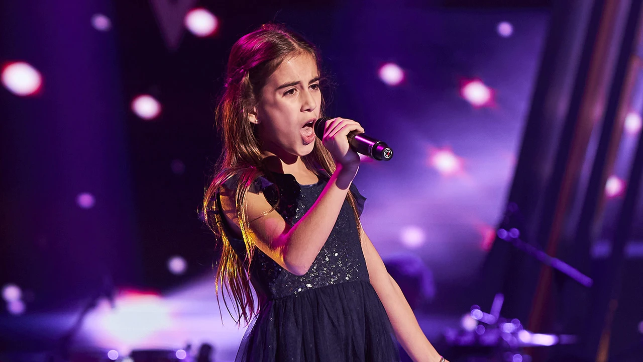 Alira, la benjamina de la Semifinal de La Voz Kids, toda una diva con ‘What a feeling’ Alira, la benjamina de la Semifinal de La Voz Kids, toda una diva con ‘What a feeling’