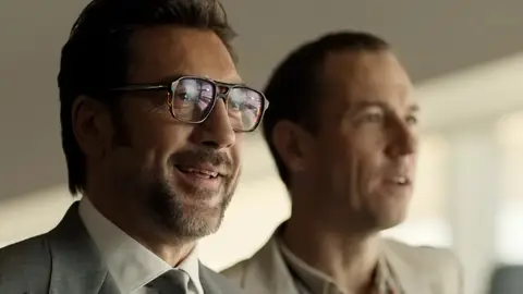 Javier Bardem en el tráiler de F1 Javier Bardem en el tráiler de F1